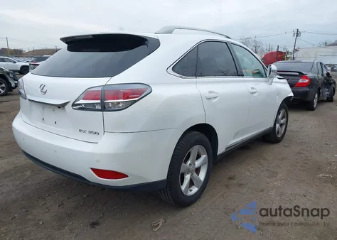 2013 Lexus Rx 350 from USA, damaged, VIN 2T2BK1BA0DC193787